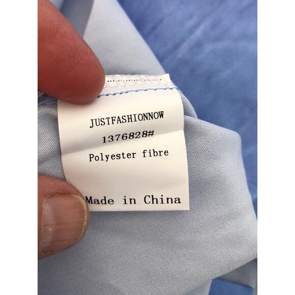 JUST FASHION NOW BLOUSE LONG SLEEVE button down MULTICOLOR FLORAL TOP 2XL NWT - Picture 5 of 5